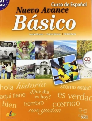 Nuevo Avance Basico A1+A2 podręcznik + CD - w opisie poniżej - książka