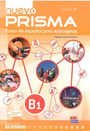 Nuevo Prisma. Język hiszpański. Podręcznik. B1 + CD - praca zbiorowa - książka