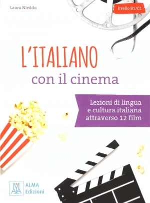 L'italiano con il cinema podręcznik + audio online - praca zbiorowa - książka
