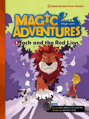 Jack and the Red Lion. Magic Adventures. Level 2. Część 3 - praca zbiorowa - książka