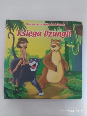 Moja pierwsza biblioteczka bajeczek Księga dżungli - praca zbiorowa - książka