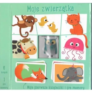Moje pierwsze książeczki i memory - Zwierzątka - praca zbiorowa - książka
