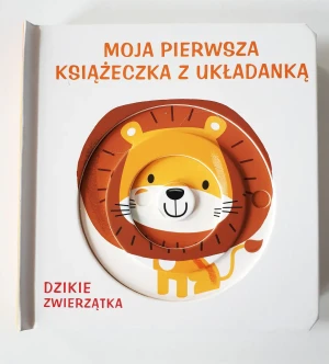 Moja pierwsza książeczka z układanką. Dzikie zwierzątka - praca zbiorowa - książka