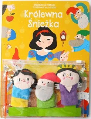 Bajki z pacynkami. Królewna Śnieżka - praca zbiroowa - książka