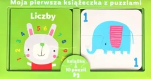Moja pierwsza książeczka z puzzlami. Liczby - praca zbiorowa - książka
