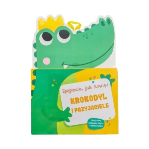 Krokodyl i przyjaciele. Książeczka z miarką wzrostu - praca zbiorowa - książka