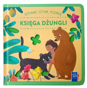 Księga Dżungli. Dotykam, czytam, poznaję - praca zbiorowa - książka