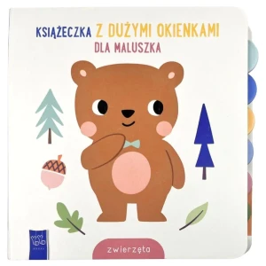 Zwierzęta. Książeczka z dużymi okienkami dla maluszka - praca zbiorowa - książka