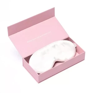 Jedwabna antyalergiczna opaska na oczy do spania Silk Mask -ecru
