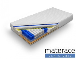 Materac pocket kokos z lateksem Ares Materace Dla Ciebie 90 x 190*