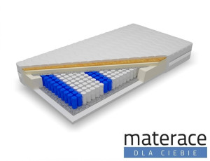 Materac pocket kokos z lateksem Ares Plus Materace Dla Ciebie 80 x 180*