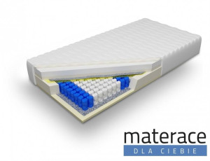 Pocket memory z lateksem Hades Materace Dla Ciebie 90 x 180*