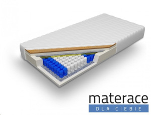 Materac pocket memory z kokosem Hynos Materace Dla Ciebie 80 x 180*