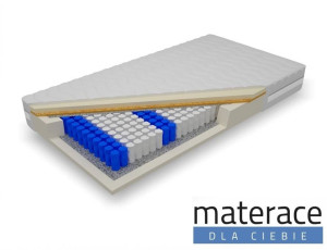 Materac pocket memory z kokosem Hynos Plus Materace Dla Ciebie 160 x 200