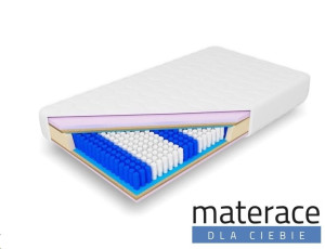 Materac multipocket memory z kokosem Laila Materace Dla Ciebie 90 x 200