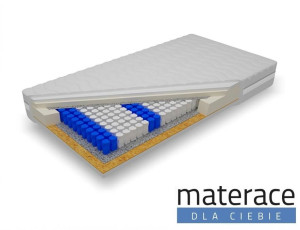 Materac pocket z kokosem i lateksem Nemezis Plus Materace Dla Ciebie 120 x 200