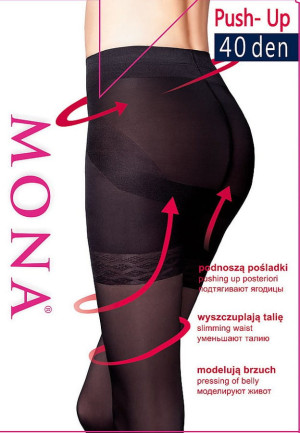 Rajstopy damskie Push Up 40 den - Mona