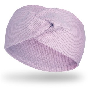 Szeroka opaska przeplatana dla dzieci i niemowląt Kalinka/Lilac- Dolce Sonno