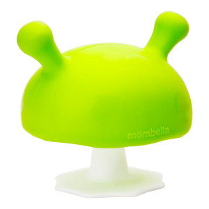 Gryzak silikonowy Mushroom Green | Mombella