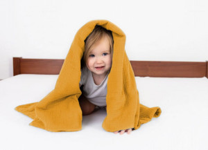 Kocyk dla niemowląt Muslin 75x100cm - Baby Matex | TB0370