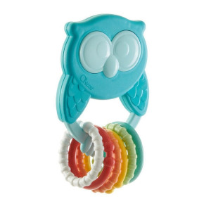 CHICCO ECO+ Grzechotka dla niemowląt Sowa