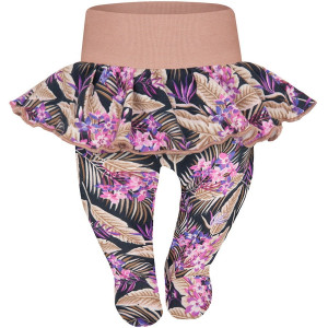 Półśpiochy z falbanką Exotic Flowers - Dolce Sonno