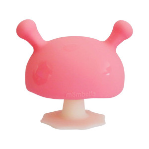 Gryzak silikonowy Mushroom pink | Mombella