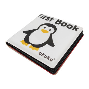 Książeczka edukacyjna z piszczkiem First Book | A0476 Akuku