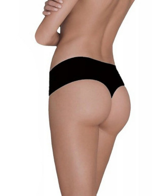 Stringi o obniżonej lini bioder, Stringi Sport Sisi - czarne | Gatta