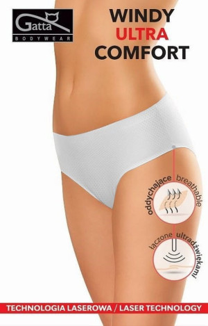 Figi damskie Ultra Windy, białe | Gatta - 41593