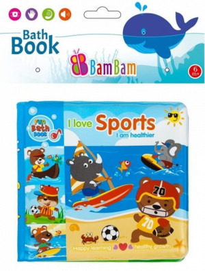 Książeczka kąpielowa "Sport" | Bam Bam