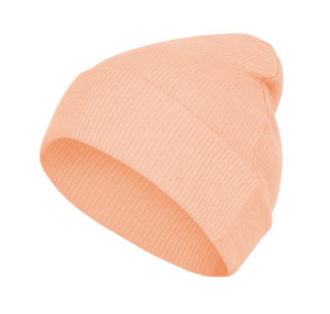 Czapka DYZIO dla niemowląt i dzieci, Orange Prążek - Dolce Sonno