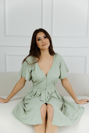 Koszula nocna Edesa/ Szałwia - Dolce Sonno