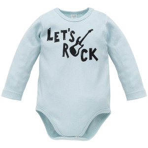 Body długi rękaw niebieskie - Let's Rock | Pinokio