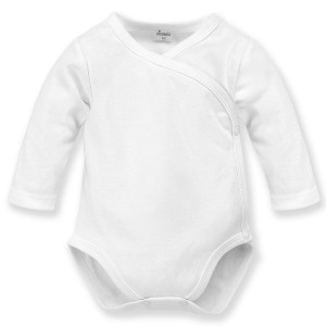 Body kopertowe z długim rękawem white - Lovely Day | Pinokio