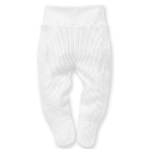 Półśpiochy niemowlęce prążek białe - Lovely Day | Pinokio