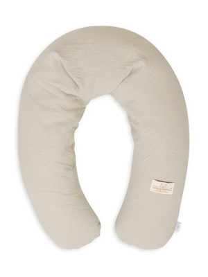 Poduszka pozycjonująca Relax Muslin - jasny szary | BabyMatex TB0455_42