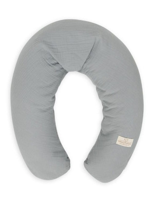 Poduszka pozycjonująca Relax Muslin - szara | BabyMatex TB0455_44