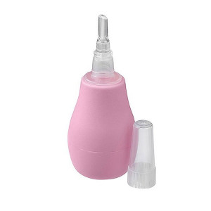 Aspirator, gruszka do nosa dla niemowląt - różowy | Babyono
