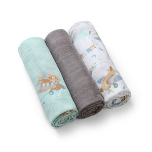 Zestaw pieluszek z włókien bambusa 3szt 70x70cm | Babyono 397/10