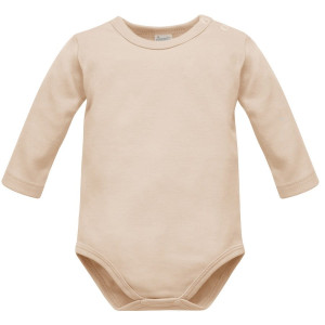 Body z długim rękawem Beige - Lovely Day | Pinokio