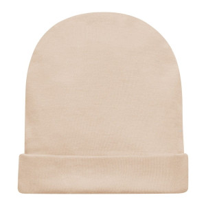 Czapka bawełniana dla niemowlaka Beige - Lovely Day | Pinokio