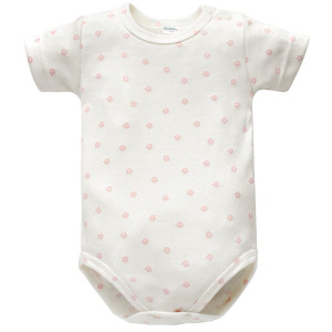 Niemowlęce body z krótkim rękawem Kwiatki - Lovely Day | Pinokio