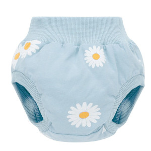 Bloomersy dla dziewczynki niebieskie w stokrotki - Daisy Pinokio
