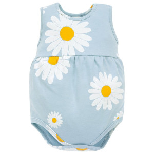 Bodo - Bloomersy niebieskie w stokrotki Daisy | Pinokio