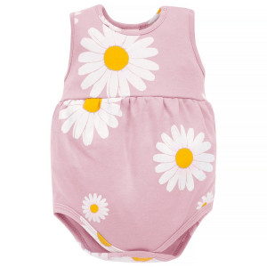 Bodo - Bloomersy różowe w stokrotki Daisy | Pinokio
