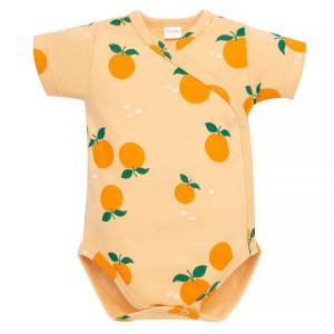 Body kopertowe krótki rękaw Orange - Fruit & Sun Pinokio