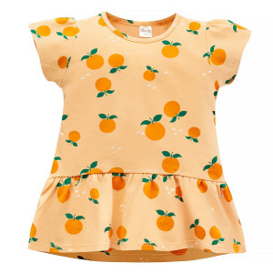 Tunika Bluzka z baskinką Orange - Fruit & Sun Pinokio