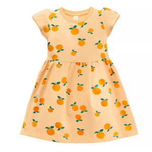 Letnia sukienka dla dziewczynki Orange - Fruit & Sun | Pinokio
