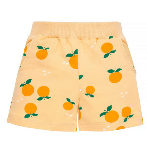 Krótkie spodenki dla dziewczynki Orange - Fruit & Sun Pinokio